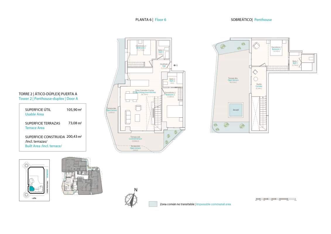 1 bedroom Apartment for sale in La Villajoyosa / Vila Joiosa with pool - € 340,000 (Ref: 9648883)