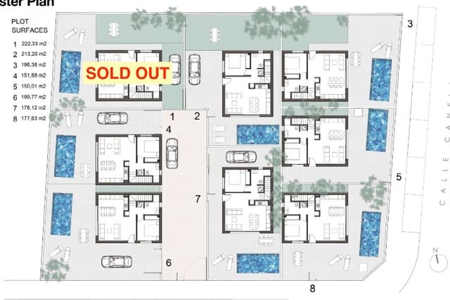 3 soverom Villa til salgs i Los Dolses, Orihuela med svømmebasseng - € 499 900 (Ref: 9648899)