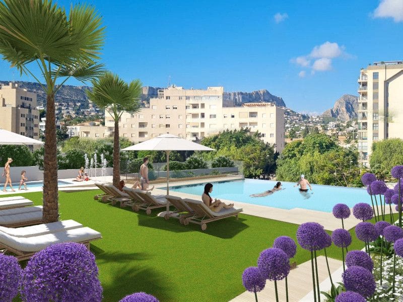 2 quarto Apartamento para venda em Calpe / Calp com piscina garagem - 479 000 € (Ref: 9648909)
