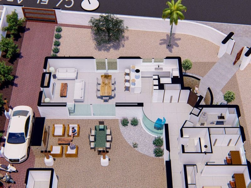 3 sovrum Villa till salu i Alfaz del Pi / L'Alfas del Pi med pool - 698 000 € (Ref: 9648916)