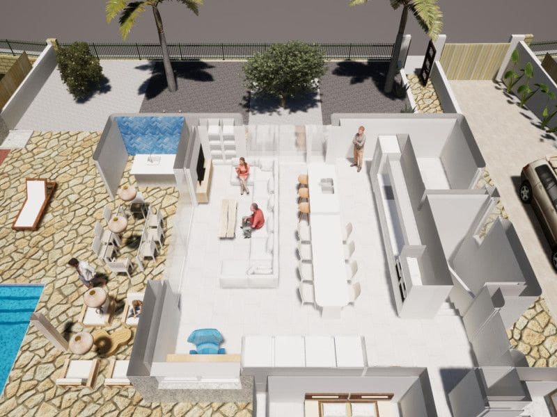 Chalet de 3 habitaciones en Alfaz del Pi / L'Alfàs del Pi en venta con piscina - 691.000 € (Ref: 9648918)