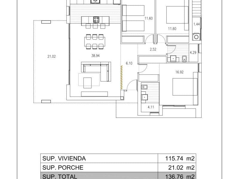 3 bedroom Villa for sale in Torrevieja with pool - € 700,000 (Ref: 9648919)