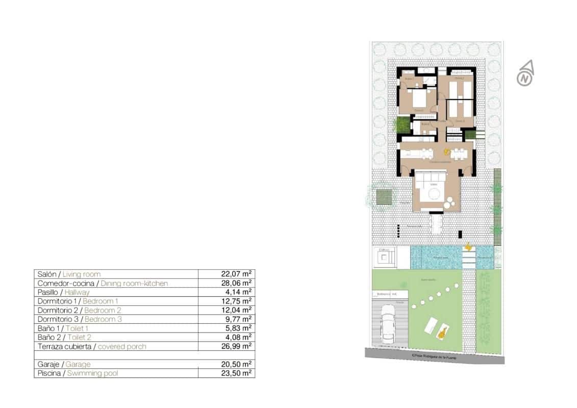 3 soveværelse Villa til salg i San Fulgencio med swimmingpool garage - € 660.000 (Ref: 9648937)