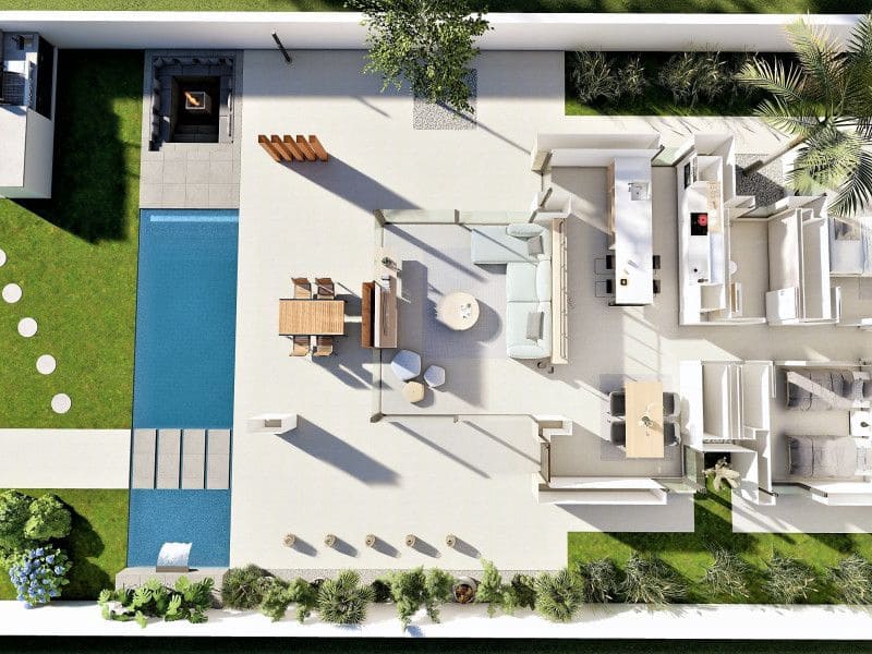 3 soveværelse Villa til salg i San Fulgencio med swimmingpool garage - € 660.000 (Ref: 9648937)