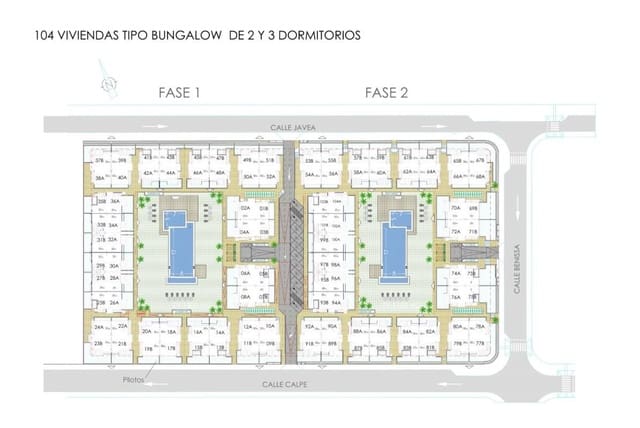 Bungalow de 2 habitaciones en Los Balcones en venta con piscina - 285.000 € (Ref: 9648952)