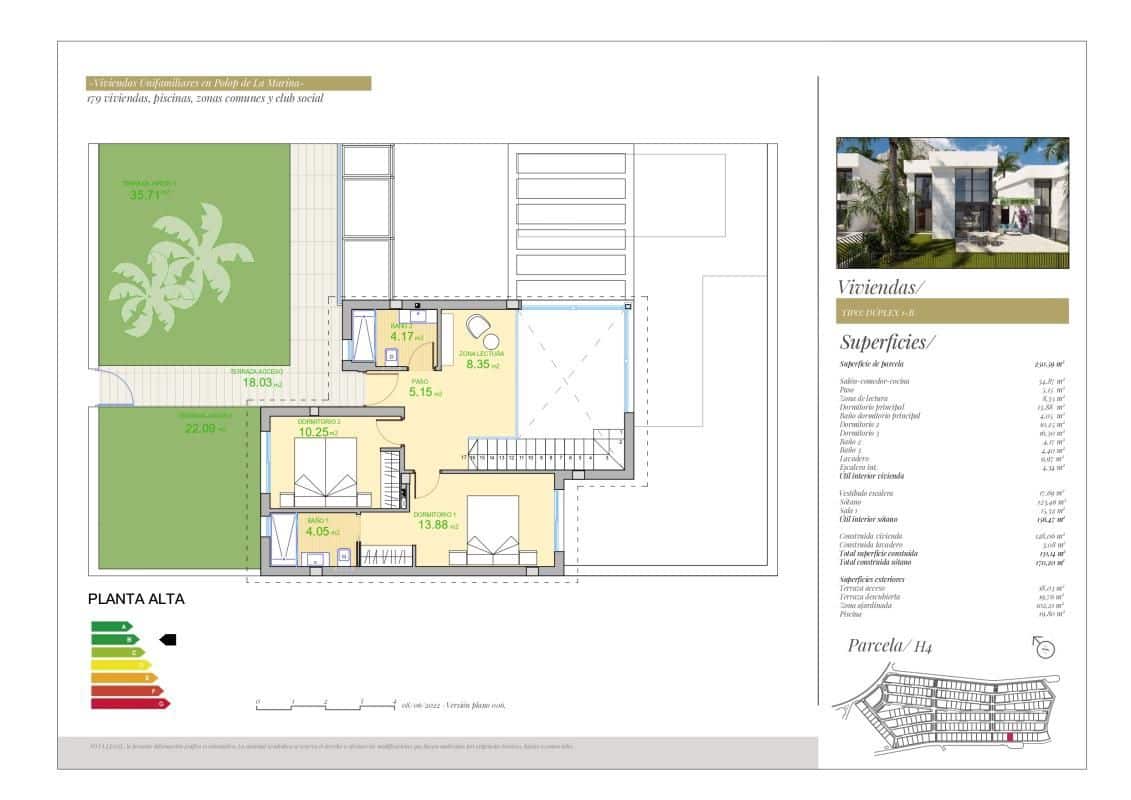 3 sovrum Villa till salu i Polop med pool - 470 000 € (Ref: 9648957)