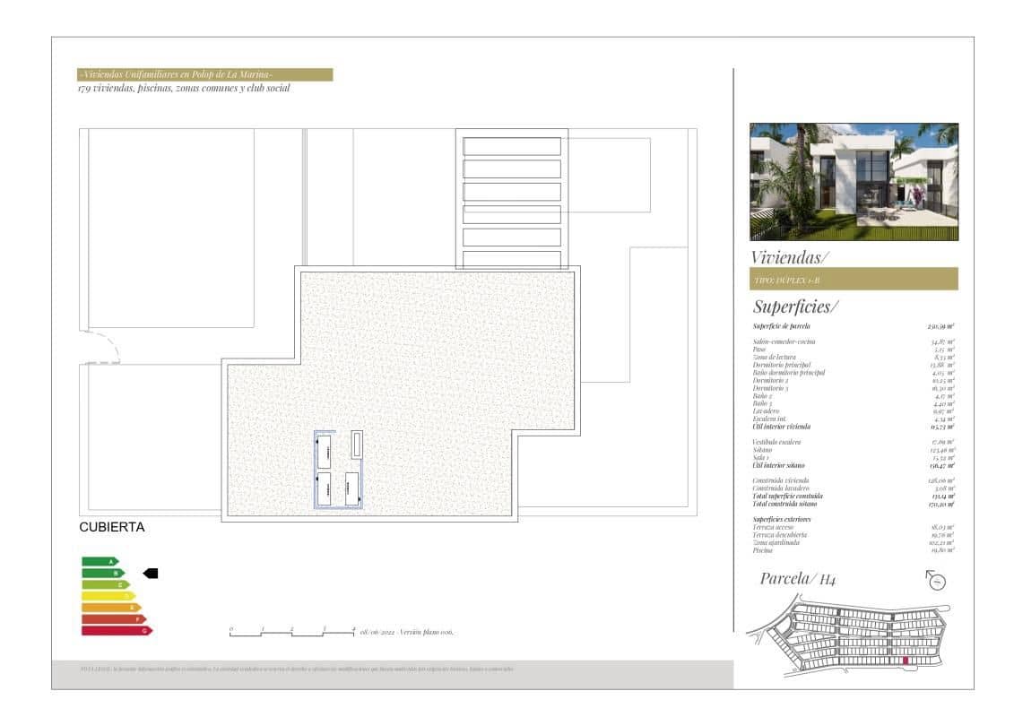 3 soverom Villa til salgs i Polop med svømmebasseng - € 470 000 (Ref: 9648957)
