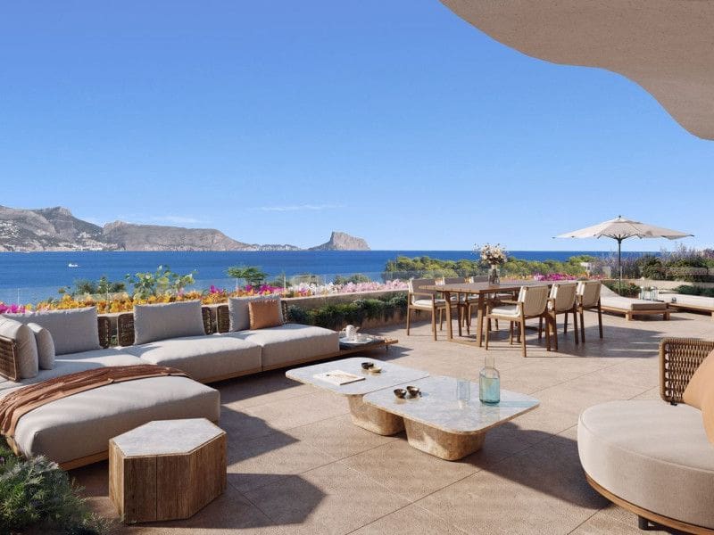 2 Zimmer Apartment zu verkaufen in Alfaz del Pi / L'Alfas del Pi mit Pool - 540.000 € (Ref: 9648967)