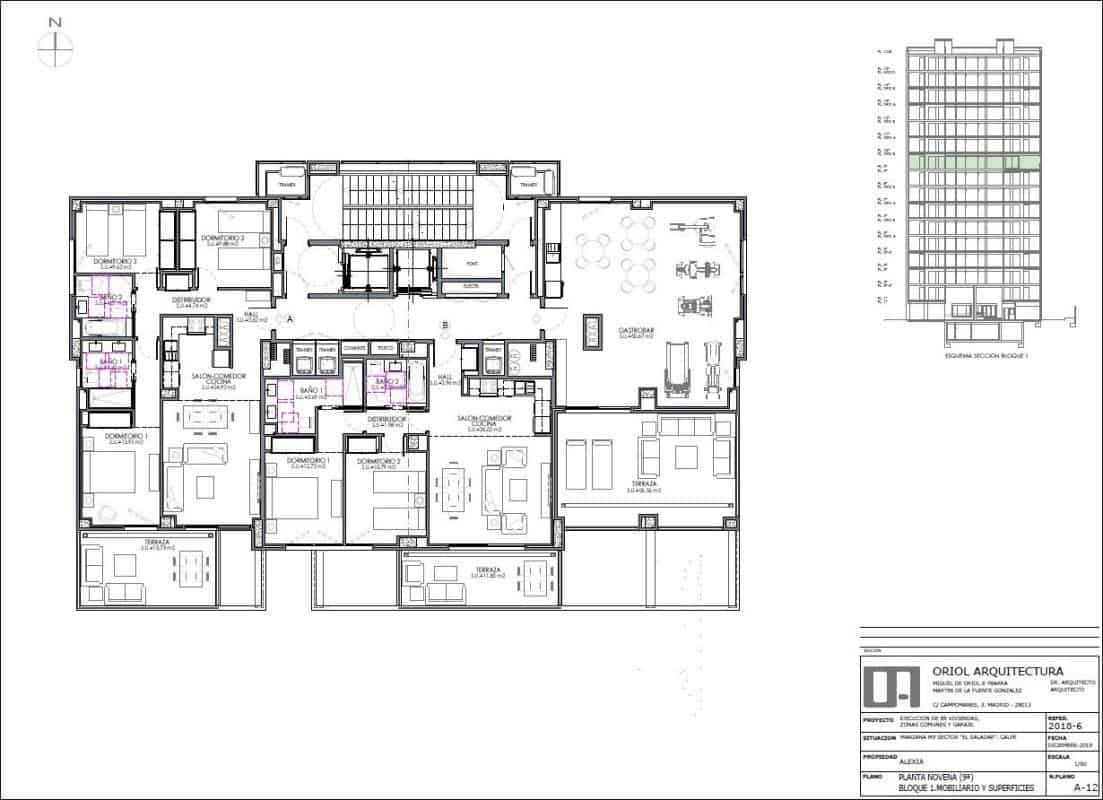 Apartamento de 2 habitaciones en Calpe / Calp en venta con piscina - 539.000 € (Ref: 9648972)
