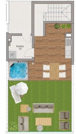 Apartamento de 3 habitaciones en Santa Pola en venta con piscina - 375.000 € (Ref: 9648978)