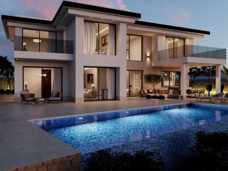 4 Zimmer Villa zu verkaufen in Finestrat mit Pool - 2.500.000 € (Ref: 9648993)