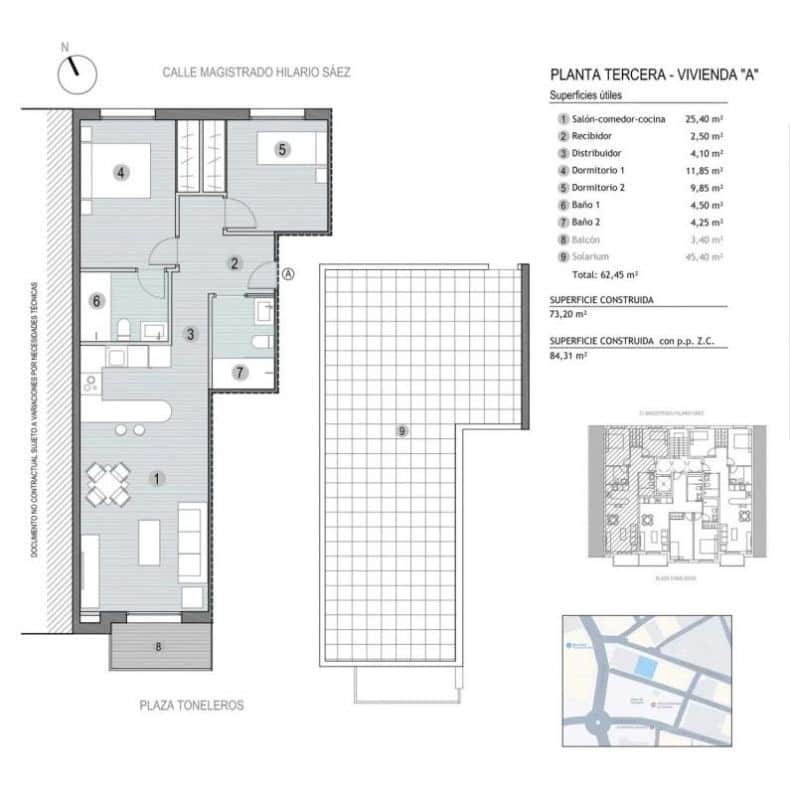 2 bedroom Apartment for sale in Puerto de Mazarron - € 215,000 (Ref: 9649059)