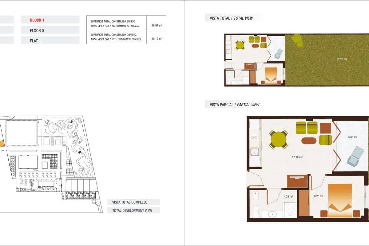 2 soveværelse Lejlighed til salg i Archena med swimmingpool - € 160.000 (Ref: 9649081)