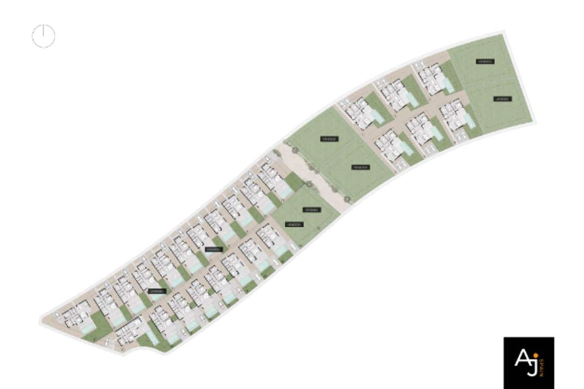 3 makuuhuone Huvila myytävänä paikassa Altorreal mukana uima-altaan - 409 000 € (Ref: 9649083)