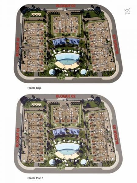 2 soveværelse Lejlighed til salg i Monforte del Cid med swimmingpool garage - € 375.000 (Ref: 9649220)