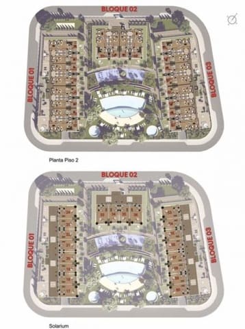 Apartamento de 3 habitaciones en Monforte del Cid en venta con piscina garaje - 375.000 € (Ref: 9649225)