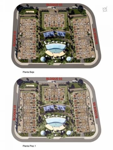 Apartamento de 3 habitaciones en Monforte del Cid en venta con piscina garaje - 485.000 € (Ref: 9649226)