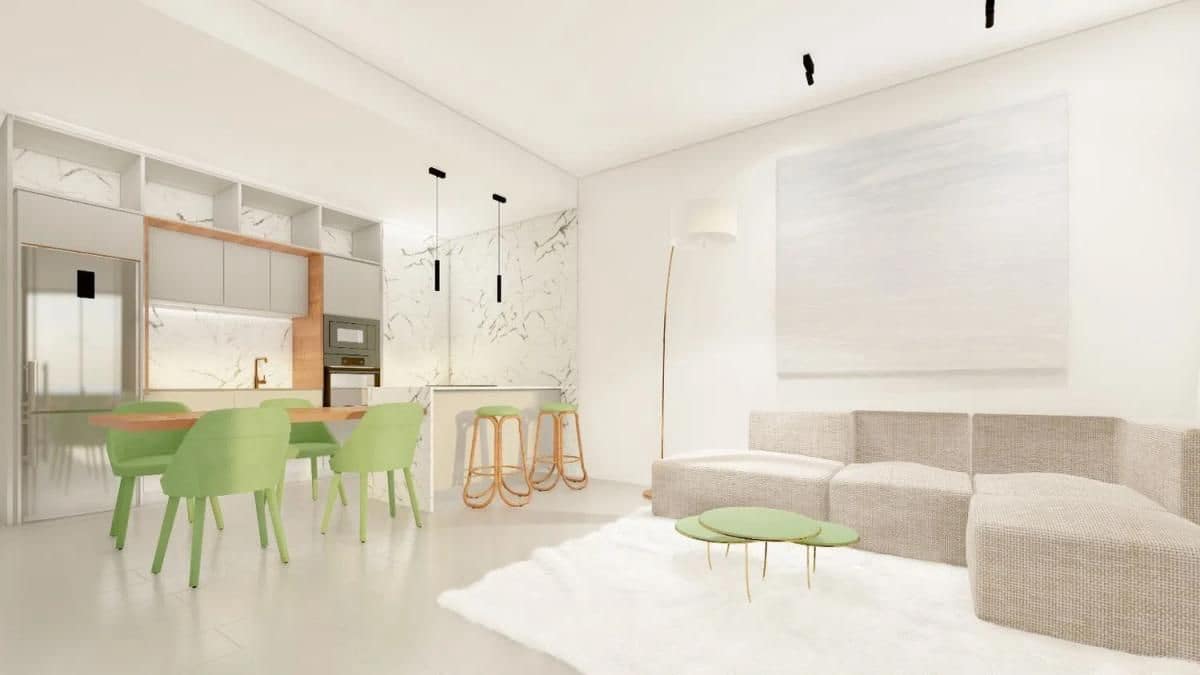 3 bedroom Apartment for sale in La Villajoyosa / Vila Joiosa with pool - € 345,000 (Ref: 9649250)