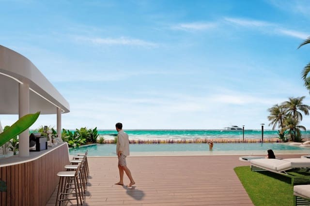 2 sovrum Lägenhet till salu i La Manga del Mar Menor med pool - 890 000 € (Ref: 9649257)