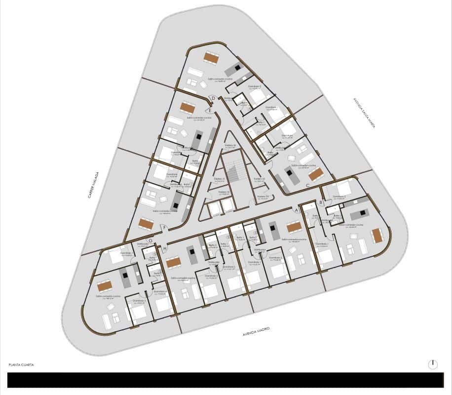 2 soverom Leilighet til salgs i Calpe / Calp med svømmebasseng - € 389 500 (Ref: 9649282)