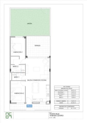 2 quarto Apartamento para venda em La Villajoyosa / Vila Joiosa com piscina - 369 000 € (Ref: 9649327)