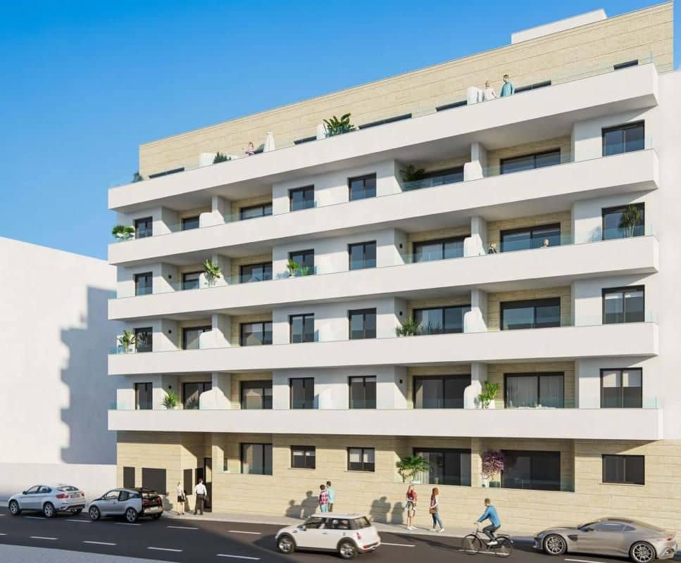 2 sovrum Lägenhet till salu i Torrevieja med pool - 315 000 € (Ref: 9649500)