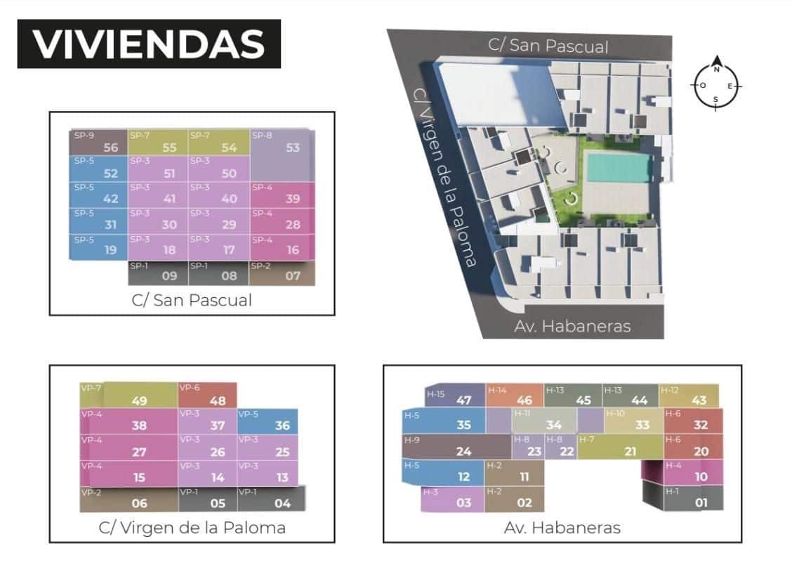 3 quarto Apartamento para venda em Torrevieja com piscina - 450 000 € (Ref: 9649502)