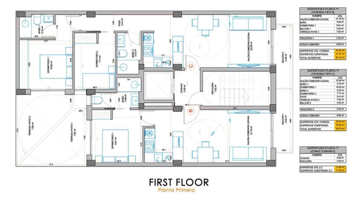 1 soveværelse Lejlighed til salg i Torrevieja med swimmingpool - € 250.000 (Ref: 9649526)