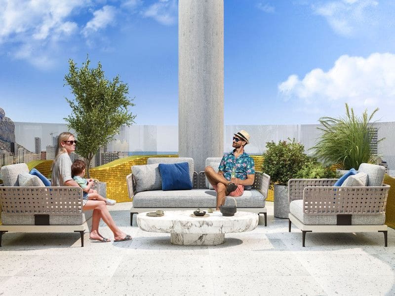 3 sovrum Lägenhet till salu i Calpe / Calp med pool - 655 000 € (Ref: 9649537)