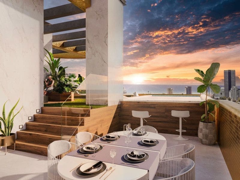 3 sovrum Lägenhet till salu i Calpe / Calp med pool - 655 000 € (Ref: 9649537)