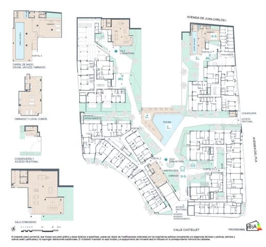 3 Zimmer Apartment zu verkaufen in Javea / Xàbia mit Pool Garage - 373.500 € (Ref: 9649539)