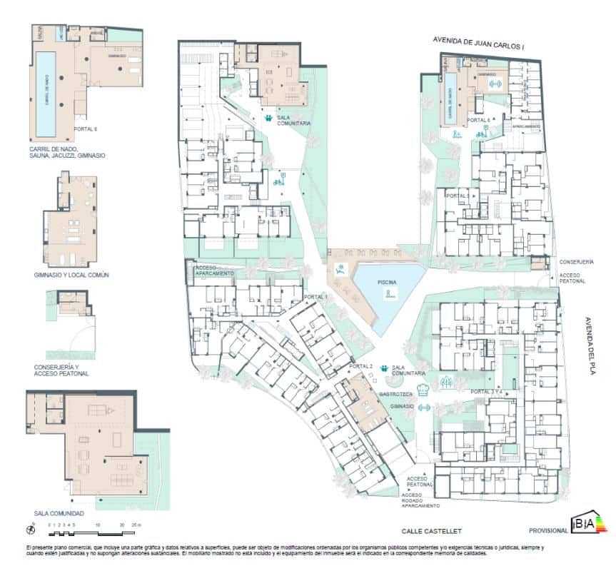 3 camera da letto Appartamento in vendita in Javea / Xabia con piscina garage - 373.500 € (Rif: 9649539)