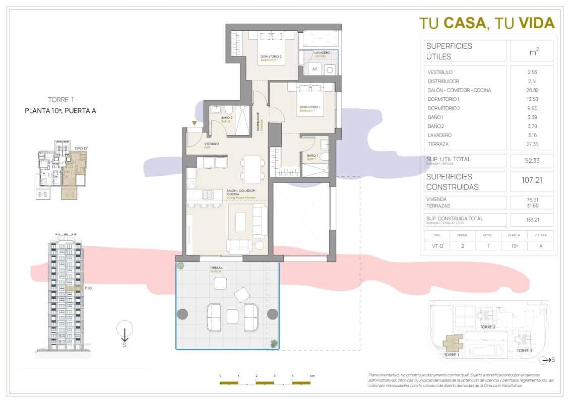 2 chambre Appartement à vendre à Calpe / Calp avec piscine - 450 000 € (Ref: 9649583)