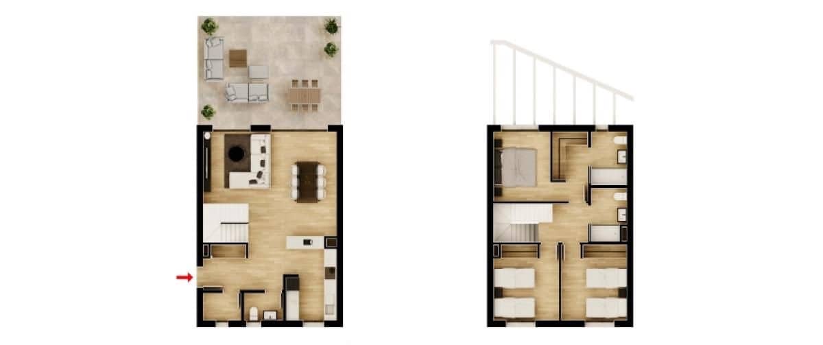 3 soveværelse Lejlighed til salg i Monforte del Cid med swimmingpool - € 315.000 (Ref: 9649619)