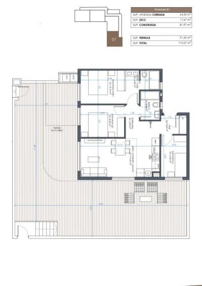 2 camera da letto Appartamento in vendita in Guardamar del Segura con piscina garage - 295.000 € (Rif: 9649664)