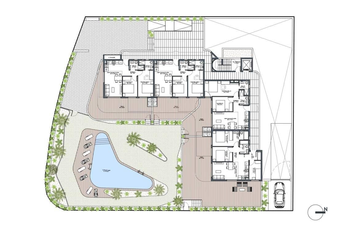 3 sovrum Lägenhet till salu i Guardamar del Segura med pool garage - 420 000 € (Ref: 9649665)