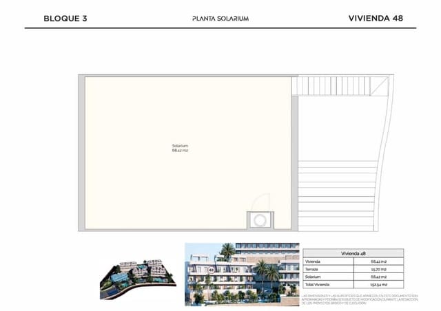 2 chambre Appartement à vendre à Finestrat avec piscine - 342 400 € (Ref: 9649708)