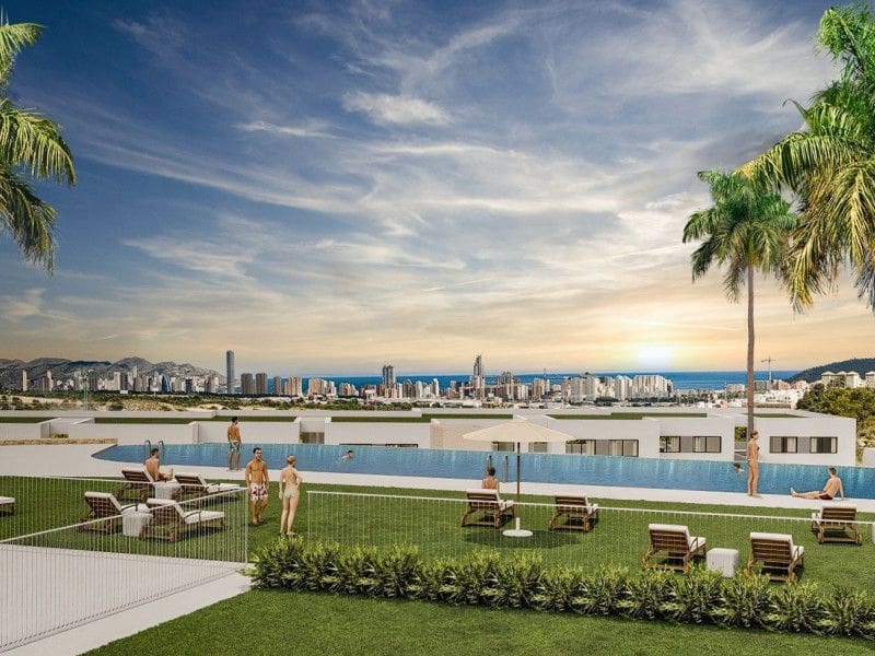 Apartamento de 2 habitaciones en Finestrat en venta con piscina - 550.000 € (Ref: 9649713)