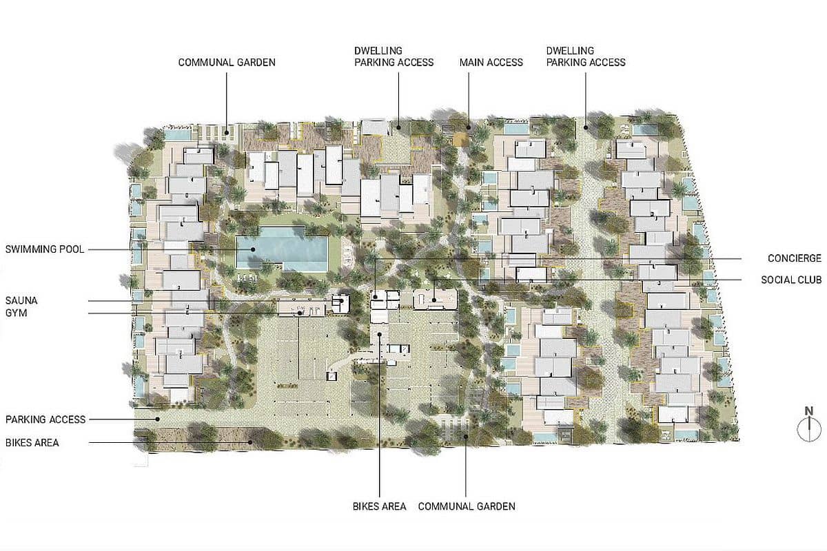 2 chambre Villa/Maison Mitoyenne à vendre à El Vergel / Verger avec piscine - 357 000 € (Ref: 9649727)