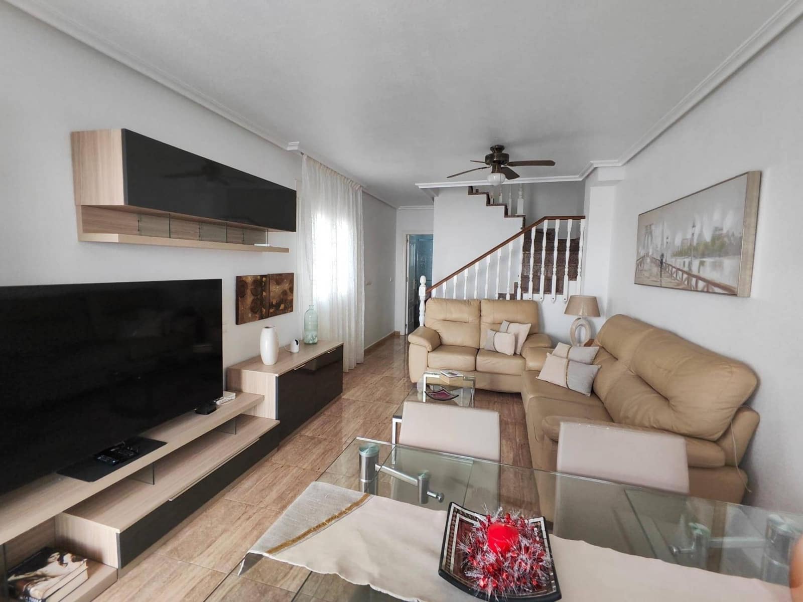 2 chambre Villa/Maison Semi-Mitoyenne à vendre à San Pedro del Pinatar avec piscine - 210 000 € (Ref: 9652266)