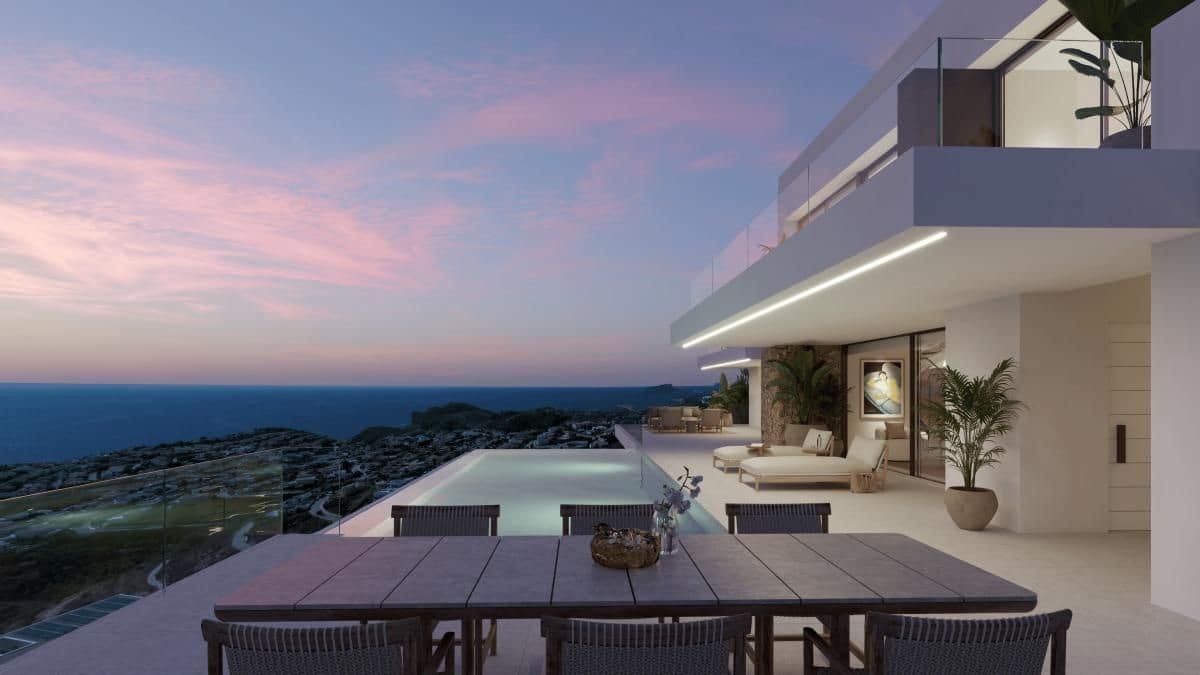 4 makuuhuone Huvila myytävänä paikassa Benitachell / Benitatxell mukana uima-altaan - 3 818 000 € (Ref: 9666858)