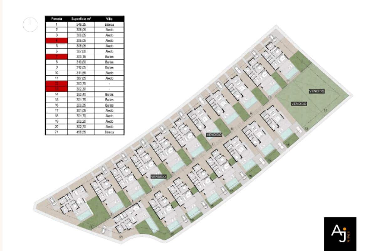 3 sovrum Villa till salu i Altorreal med pool - 409 000 € (Ref: 9666878)