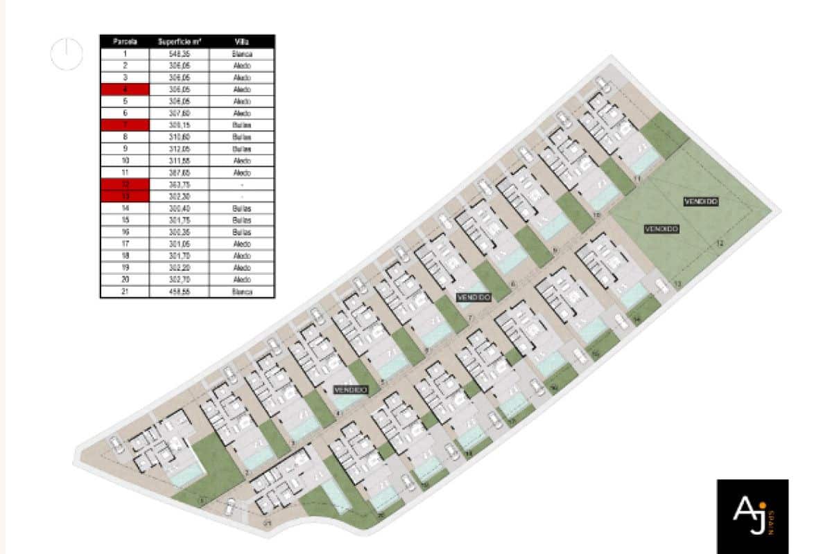3 Zimmer Villa zu verkaufen in Altorreal mit Pool - 409.000 € (Ref: 9666878)