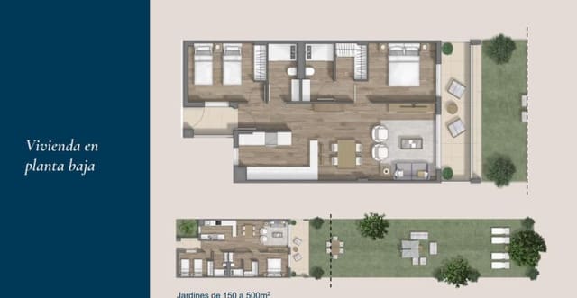 2 bedroom Apartment for sale in Torrox with pool - € 300,000 (Ref: 9682648)