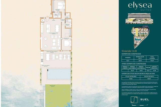 Apartamento de 2 habitaciones en Mijas en venta con piscina - 800.700 € (Ref: 9682661)