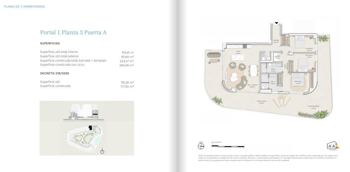 2 sypialnia Apartament na sprzedaż w Miasto Malaga z basenem - 1 134 000 € (Ref: 9682706)
