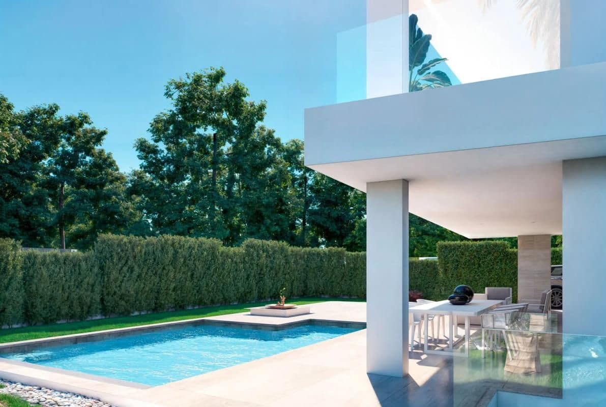 5 chambre Villa/Maison à vendre à Estepona avec piscine garage - 1 850 000 € (Ref: 9682878)