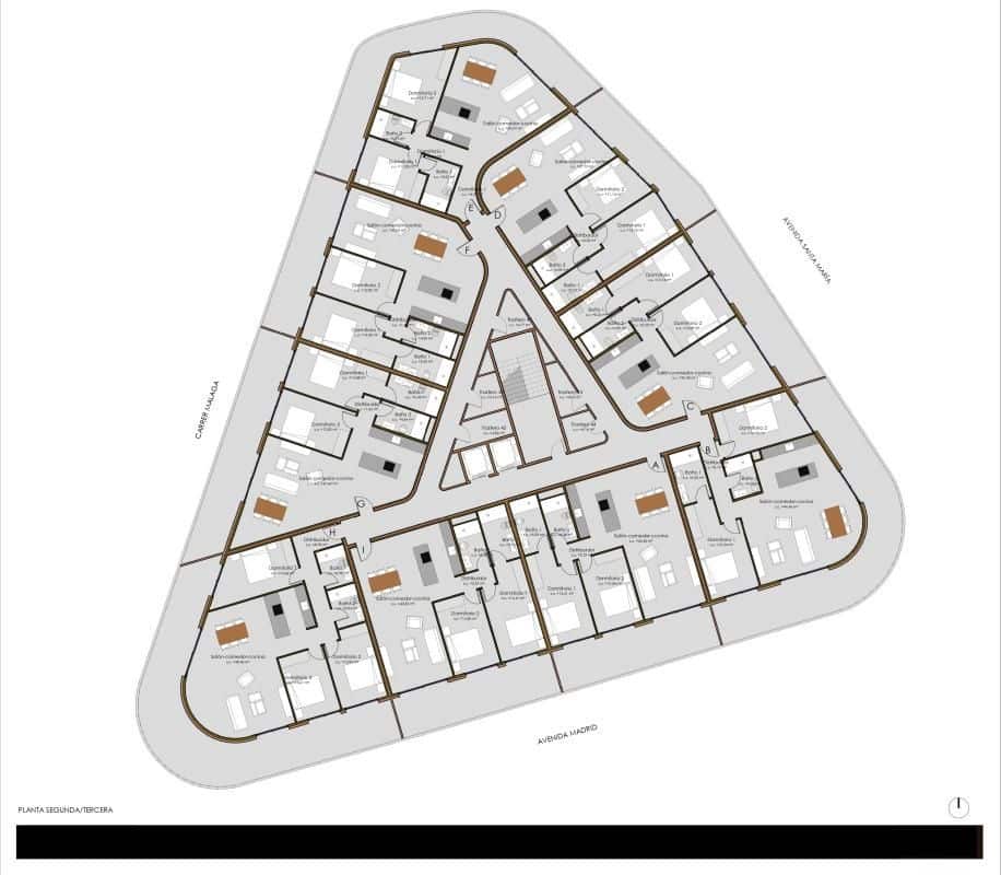 2 sypialnia Apartament na sprzedaż w Calpe / Calp z basenem - 341 095 € (Ref: 9682913)