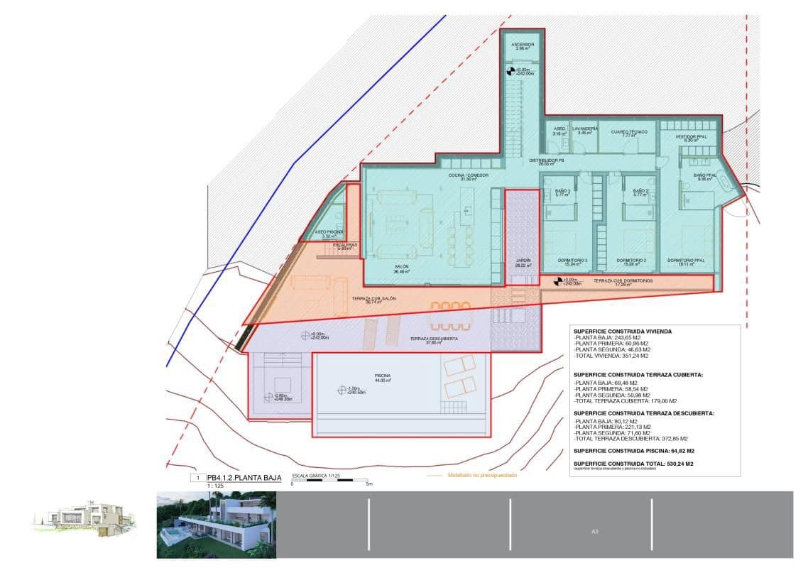 3 sovrum Villa till salu i Benahavis med pool - 2 520 000 € (Ref: 9682954)