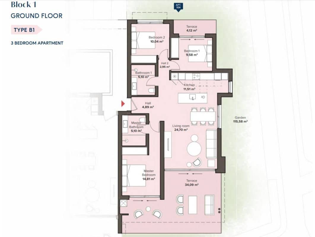 2 soveværelse Lejlighed til salg i Estepona med swimmingpool - € 399.000 (Ref: 9682967)